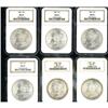 Image 1 : Lot of Twelve Morgan Dollars NGC