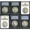 Image 1 : Lot of Six Morgan dollars