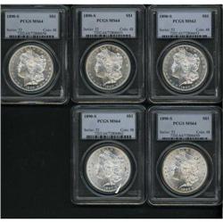 Lot of Ten Morgan Dollars