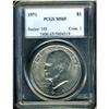 Image 1 : 1971 Eisenhower $1 PCGS MS65