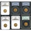 Image 1 : Lot of Six $5 Liberty Half Eagles