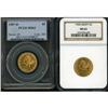 Image 1 : Lot of Two $5 Liberty Half Eagles MS63