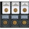 Image 1 : Lot of Six $10 Liberty Eagles