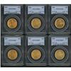 Image 1 : Lot of Six $10 Liberty Eagles PCGS MS62