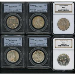 Lot of Six Silver Commemoratives