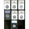 Image 1 : Lot of Seven Half Dollar Silver Commemoratives
