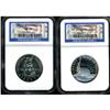 Image 1 : Lot of two Silver Commemoratives NGC