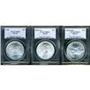 Image 1 : Lot of three Silver Commemoratives PCGS MS69