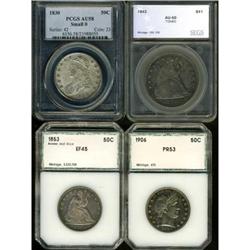 Lot of Four Miscellaneous U.S. Coins