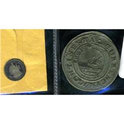 Lot of Two Miscellaneous U.S. Coins Raw