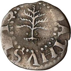 1652 Massachusetts Pine Tree Threepence