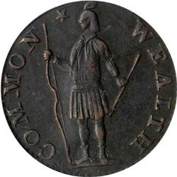 1788 Massachusetts 1/2C PCGS AU50