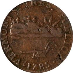 1785 Vermont. Vermonts PCGS EF40
