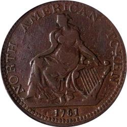 1781 North American token PCGS VF30