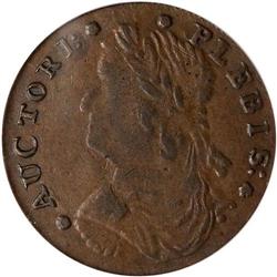 1787 Auctori Plebis token PCGS AU50