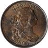 Image 1 : 1804 Draped Bust Half Cent. without Stems NGC MS64BR