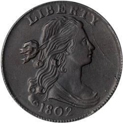 1802 Bust 1C ANACS EF45