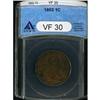 Image 1 : 1802 Bust 1C ANACS VF30 BR