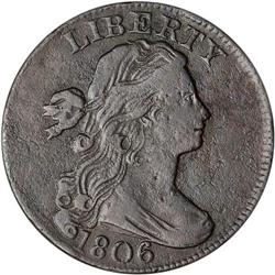 1806 Bust 1C S-270 R1 F-12