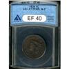 Image 1 : 1830 Coronet Head 1C. Lg Letters ANACS EF40
