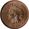 Image 1 : 1864 Indian Head 1C. Bronze, with L NGC MS66 RB