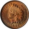 Image 1 : 1891 Indian Head 1C NGC MS66 RB