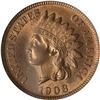 Image 1 : 1908-S Indian Head 1C PCGS MS65 RD