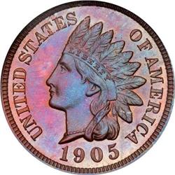 1905 Indian Head 1C NGC PF67 RB