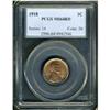 Image 1 : 1918 Lincoln 1C PCGS MS64 RD