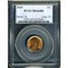 Image 1 : 1929 Lincoln 1C PCGS MS66 RD