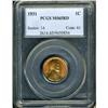 Image 1 : 1931 Lincoln 1C PCGS MS65 RD