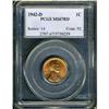 Image 1 : 1942-D Lincoln 1C PCGS MS67 RD