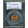 Image 1 : 1945-S Lincoln 1C PCGS MS67 RD