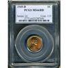 Image 1 : 1949-D Lincoln 1C PCGS MS66 RD