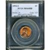 Image 1 : 1952-S Lincoln 1C PCGS MS66 RD