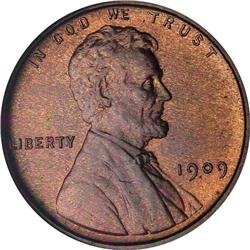 1909 Lincoln 1C NGC PF64 RB