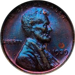 1939 Lincoln 1C PF63 BR