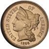 Image 1 : 1866 Nickel 3C NGC Proof 65