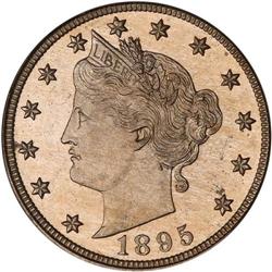 1895 Liberty 5C PCGS PF65 CAM