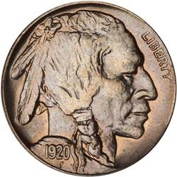 1920 Buffalo 5C PCGS MS65