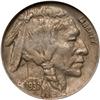 Image 1 : 1937-D Buffalo 5C. 3 Legs NGC AU58