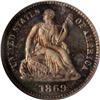 Image 1 : 1869 Liberty Seated H10C NGC PF67 CAM