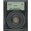 Image 1 : 1859-S Liberty Seated 10C PCGS VF25