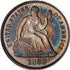Image 1 : 1869 Liberty Seated 10C NGC Proof 63 Cameo