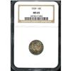 Image 1 : 1929 Mercury 10C NGC MS65