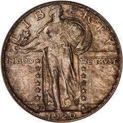 1920-S Liberty Standing 25C PCGS MS64 FH