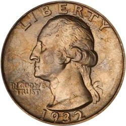 1932-D Washington 25C PCGS MS64