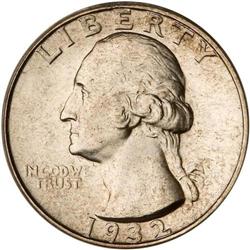 1932-S Washington 25C PCGS MS64