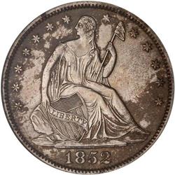 1852 Liberty Seated 50C NGC MS60