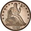 Image 1 : 1869 Liberty Seated 50C PF66